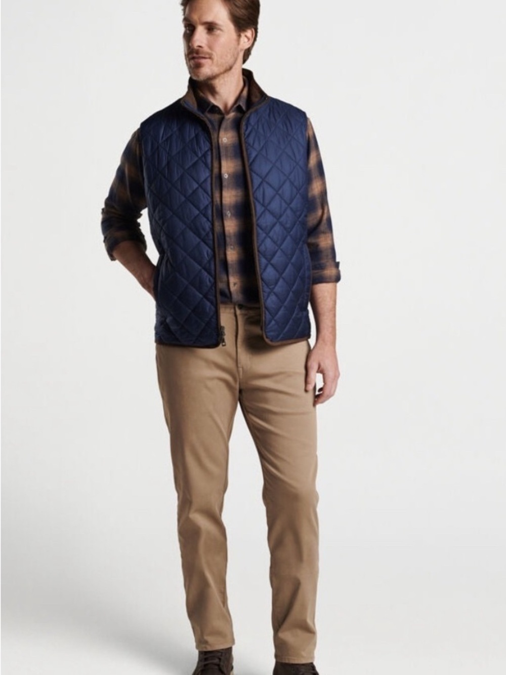 Peter Millar Essex Quilted Travel Vest